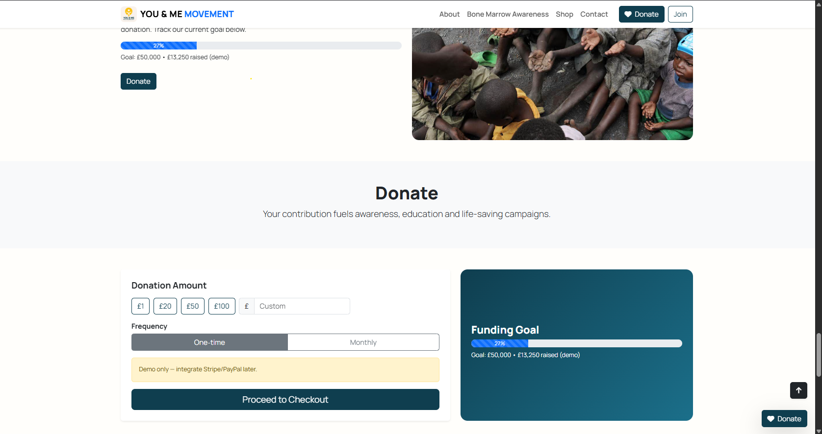 Fundraising Platform